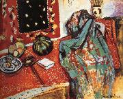 Henri Matisse Red carpet oil painting on canvas